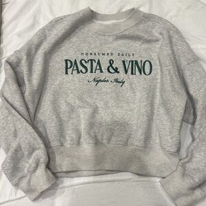 Women’s size Small Abercrombie Pasta & Vino crewneck sweatshirt